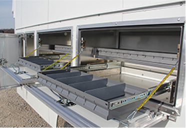 Slide-Out Compartment Trays